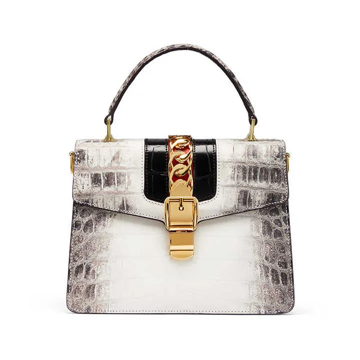 حقيبة يد نسائية فاخرة من الجلد الطبيعي - Luxury women's handbag made of genuine leather