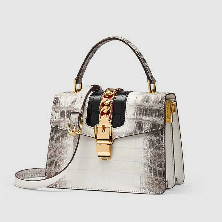 حقيبة يد نسائية فاخرة من الجلد الطبيعي - Luxury women's handbag made of genuine leather