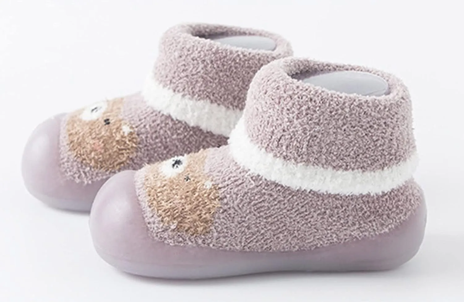 Baby Girl Shoes,Baby Girl Shoes Sock Shoes Anti-Slip Fuzzy Slipper Soft Indoor Work Shoes 0-3 Years