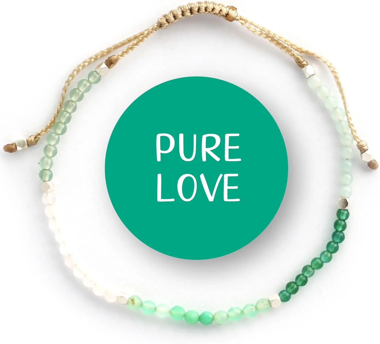 BALIPURA Aura Bracelet Collection for Women - 2mm SMALL (TINY) BEADS, Healing Crystals, Gemstones, and 925 Solid Silver Beads - Essential Women's Real Stone Bracelets