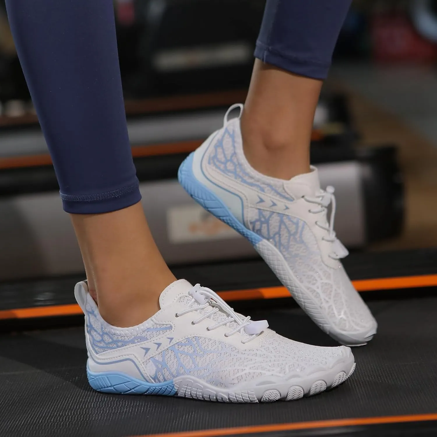 Barefoot Shoes for Women,Non-Slip Outdoor Shoes Quick-Drying Water Shoe for Men and Women Wide Toe Non Slip Sports Shoe Lightweight Waterproof Sneakers for Running