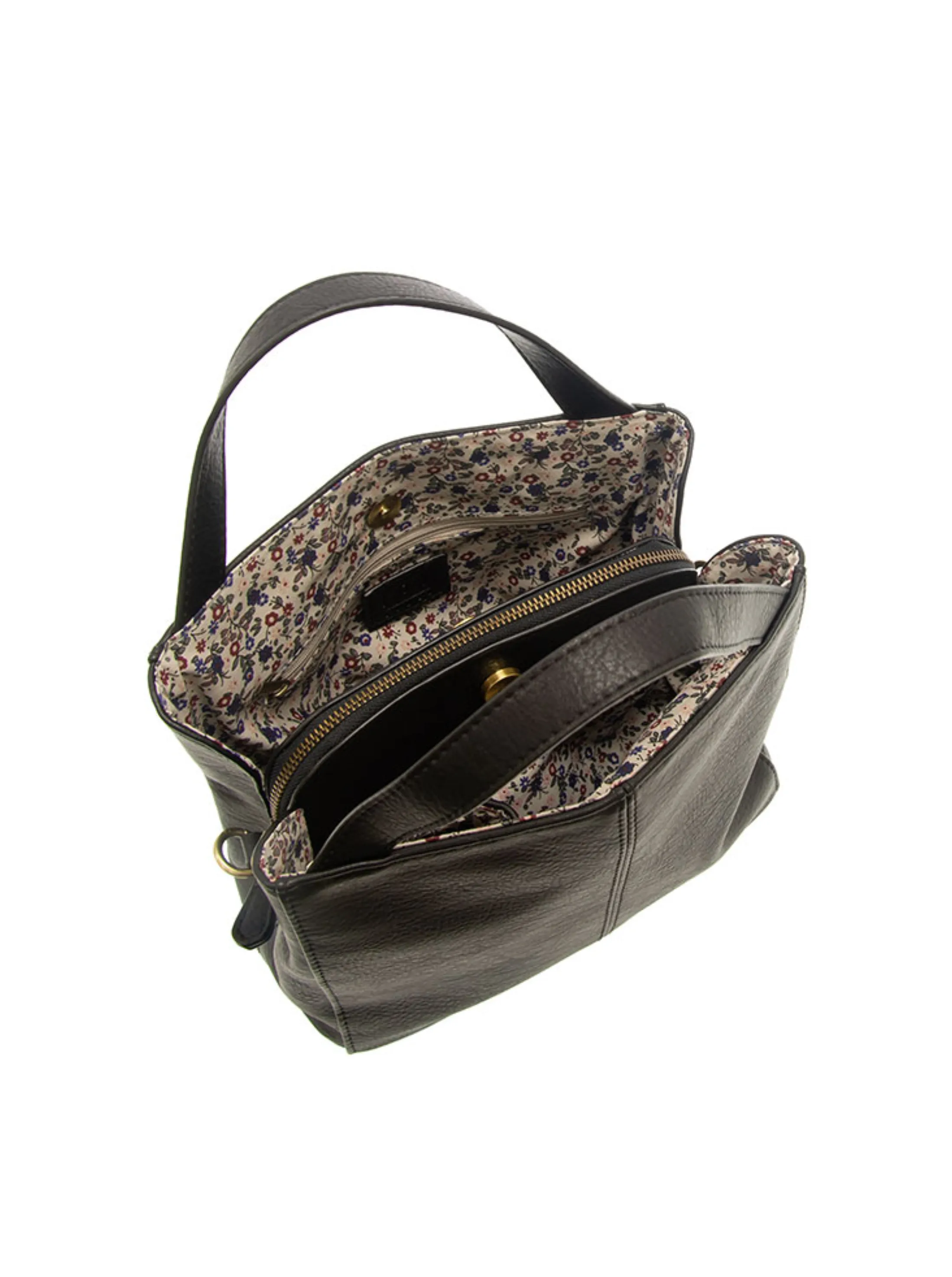 Brandi Convertible Bag [Black-L8231]