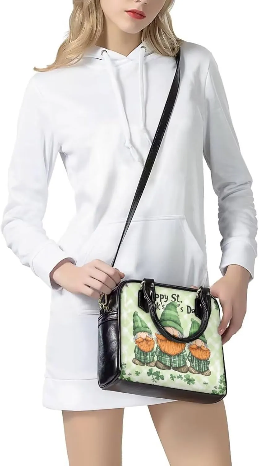Bucket Bag Purse Large Saddle Crossbody Purse Leather Wallet 3 Piece
