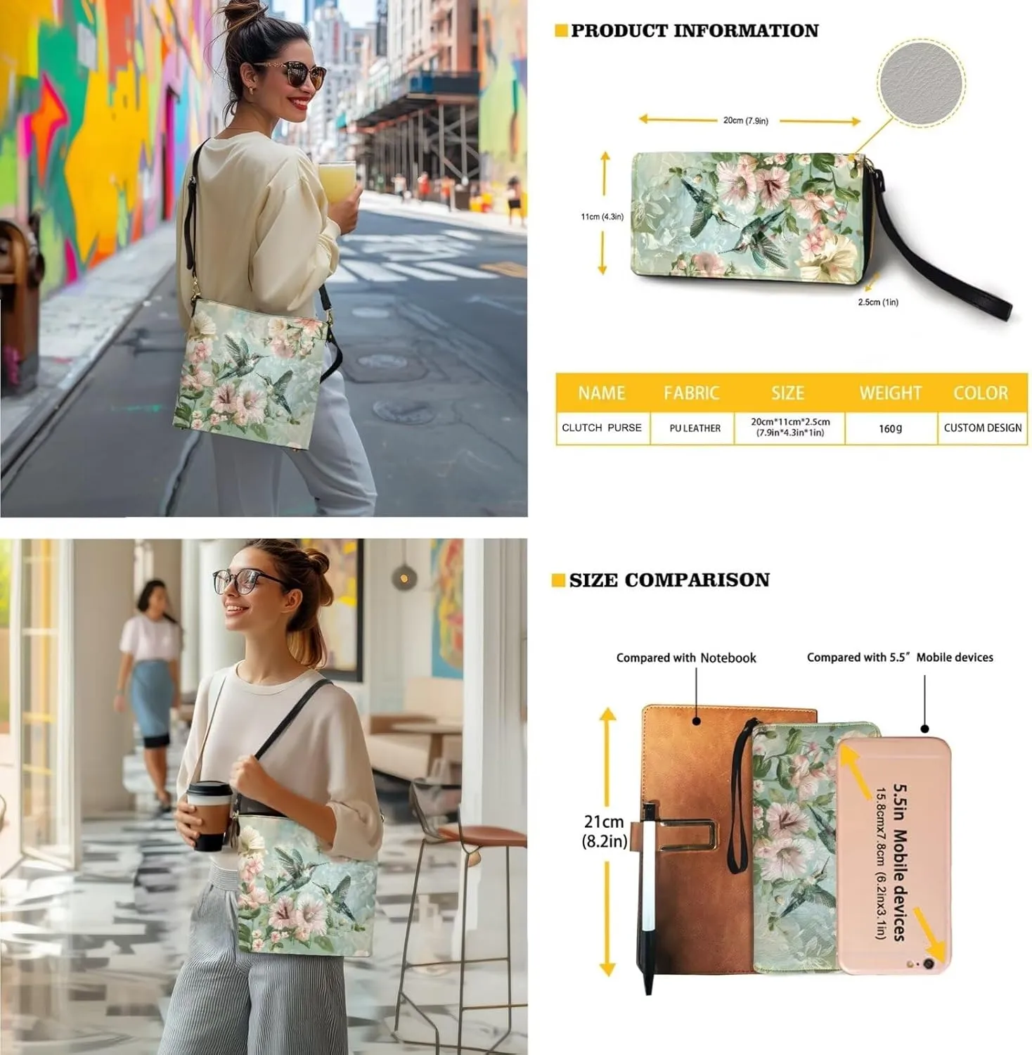 Bucket Crossbody Bag Set for Women Lady, Leather Purse and Wallet Set Large Bucket Bag with Wallet