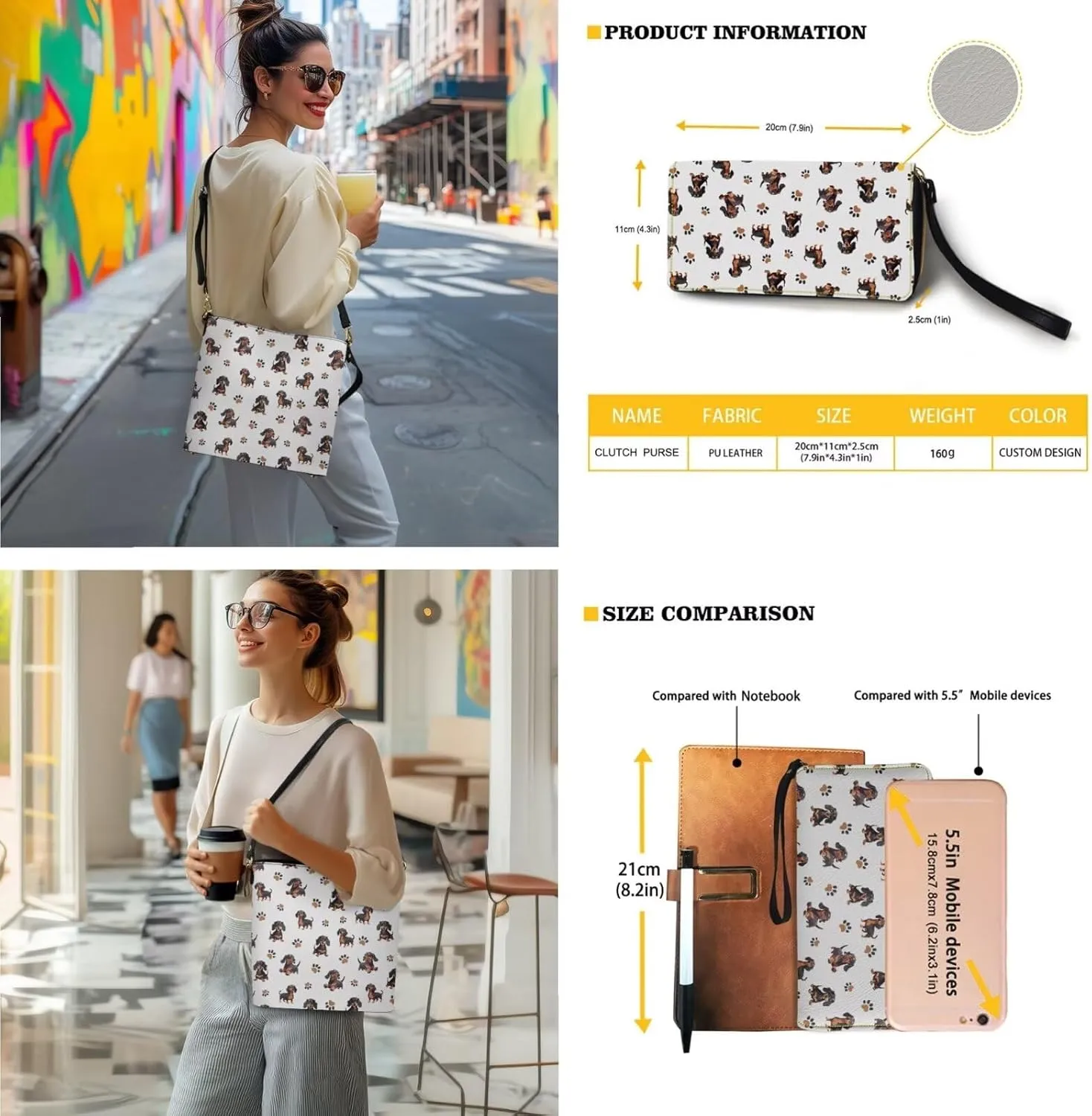Bucket Crossbody Bag Set for Women Lady, Leather Purse and Wallet Set Large Bucket Bag with Wallet