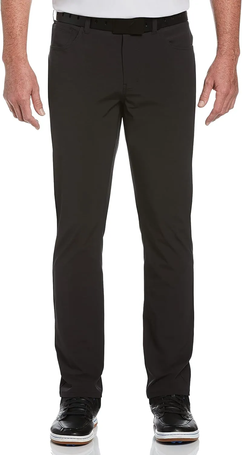 Callaway Mens EverPlay 5-Pocket Golf Pants with Comfort Waistband, Stretch Non-Iron Fabric, Moisture-Wicking, Tapered Fit