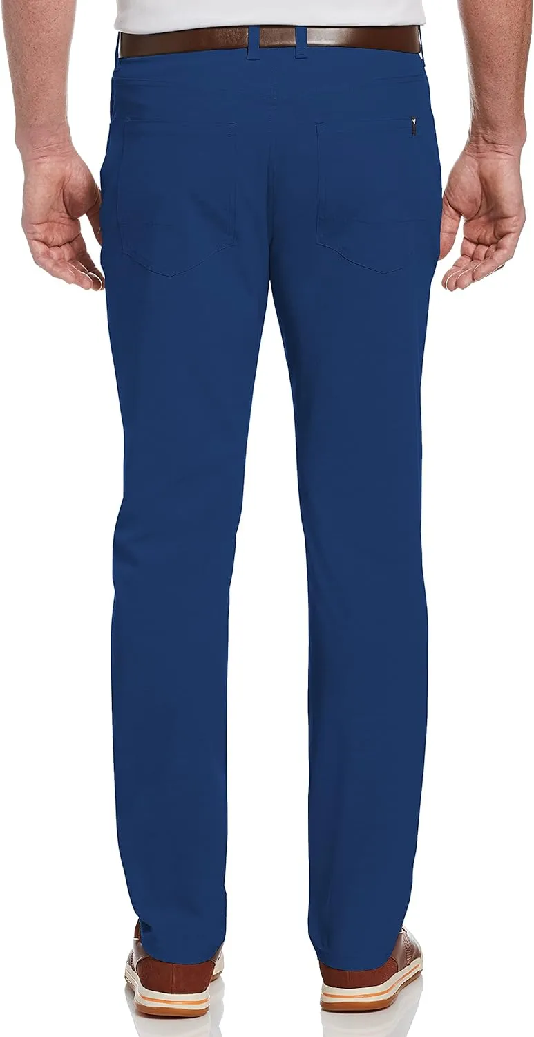 Callaway Mens EverPlay 5-Pocket Golf Pants with Comfort Waistband, Stretch Non-Iron Fabric, Moisture-Wicking, Tapered Fit