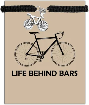CHOORO Bicycle Charm Adjustable Bracelet Bicycle Jewelry Cycling Jewelry Gift Bike Rider Gift Cyclist Gift