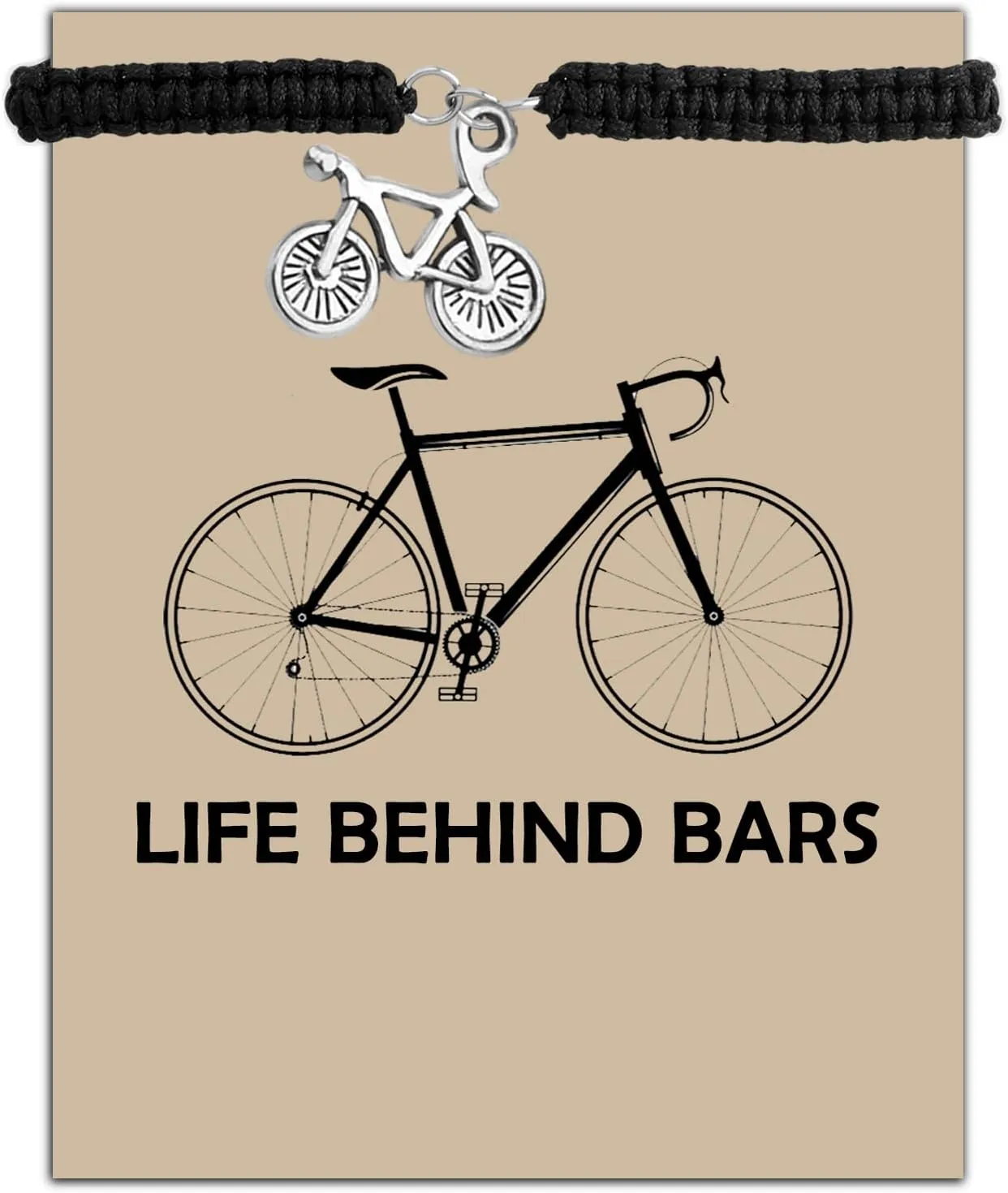 CHOORO Bicycle Charm Adjustable Bracelet Bicycle Jewelry Cycling Jewelry Gift Bike Rider Gift Cyclist Gift