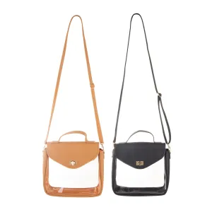 Clear Stadium Envelope Crossbody