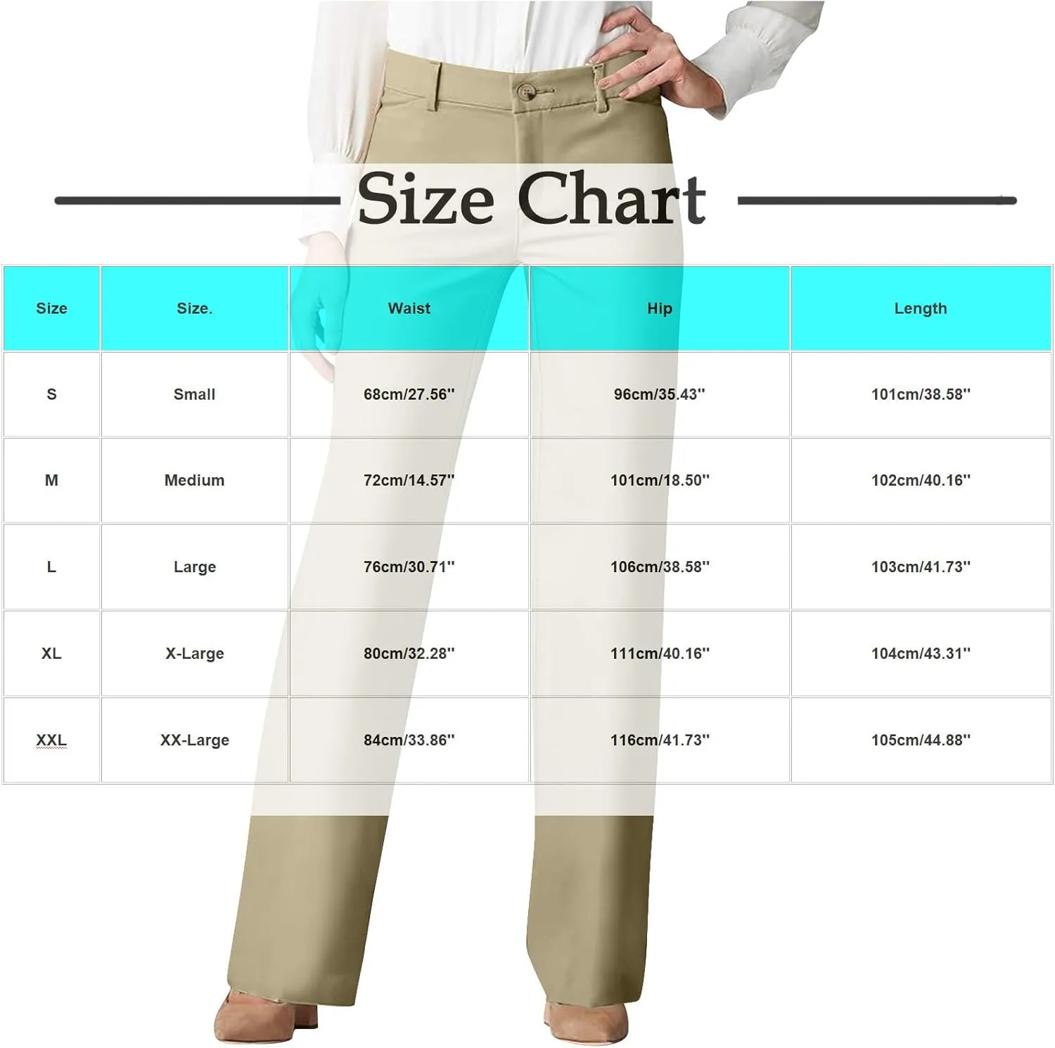 Cotton Linen High Waist Wide Leg Work Pants Slacks for Women Casual Grey Trousers with Pockets Comfortable Relaxed Fit