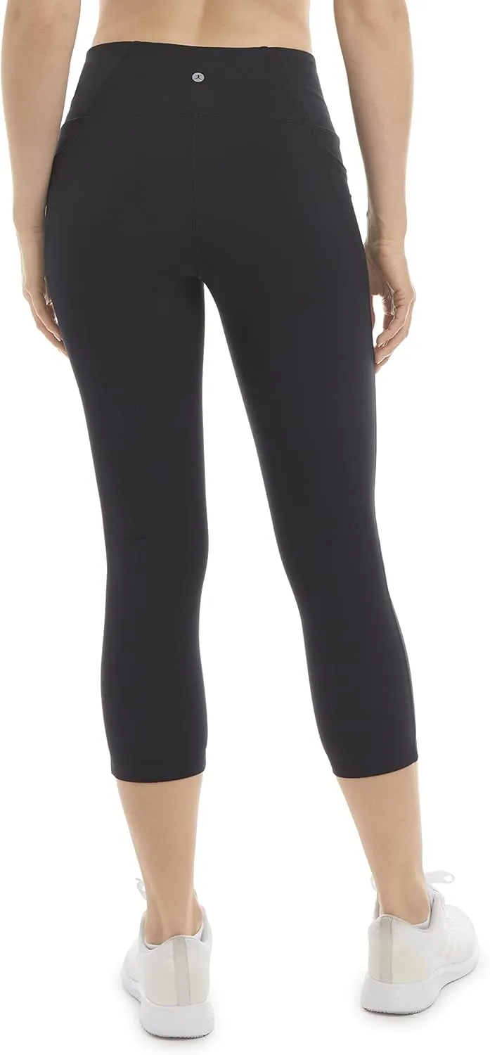 Danskin Women's Curved Contour Capri Legging