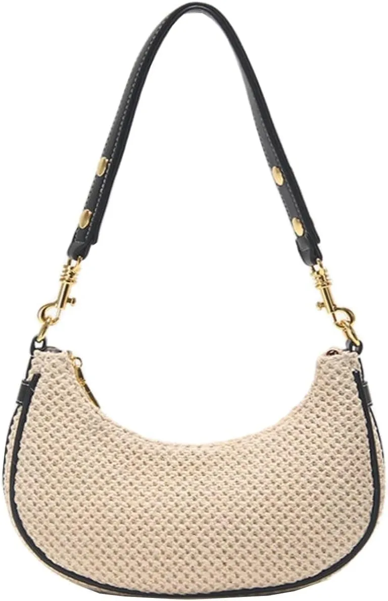 Elegant Designer Leather Evening Clutch Handbag with Gold Chain Shoulder & Crossbody Strap for Women