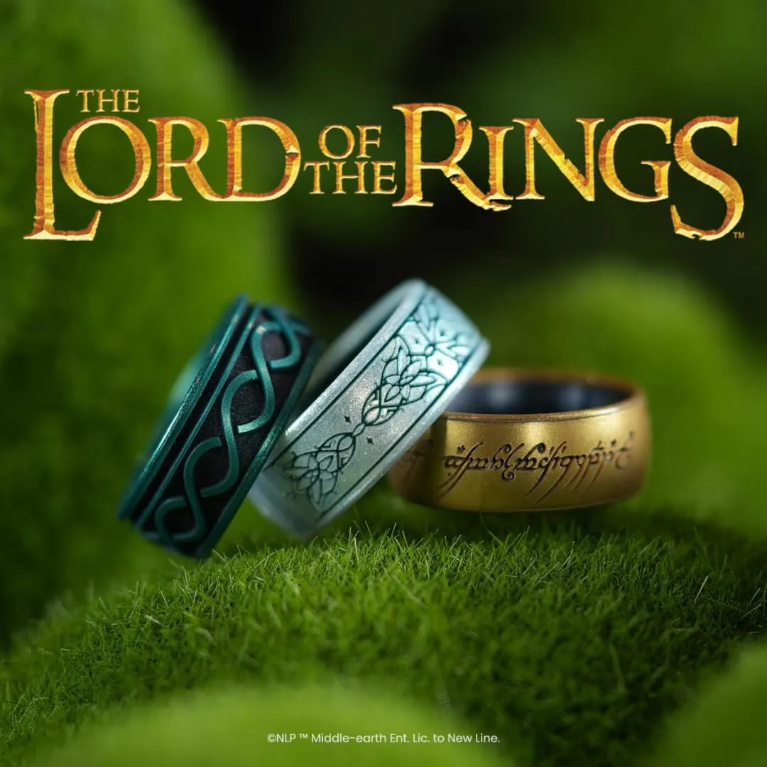Enso Rings Lord of the Rings Collection - Comfortable DualTone Silicone Rings - Flexible Design