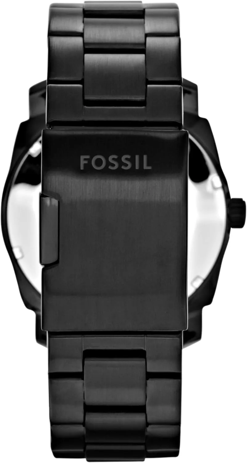 Fossil Men's Machine Quartz Stainless Steel Three-Hand Watch
