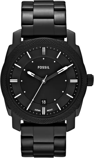 Fossil Men's Machine Quartz Stainless Steel Three-Hand Watch
