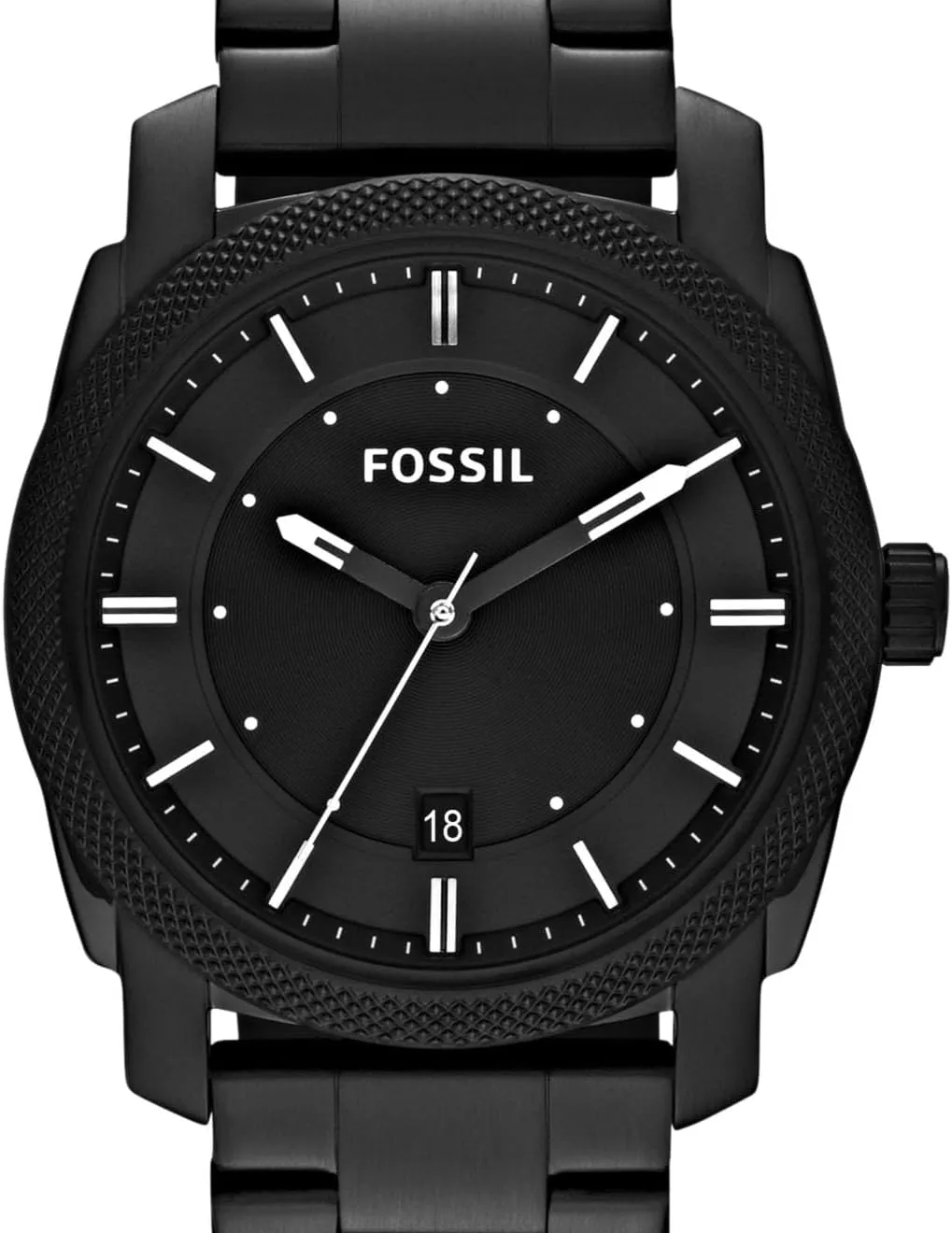 Fossil Men's Machine Quartz Stainless Steel Three-Hand Watch