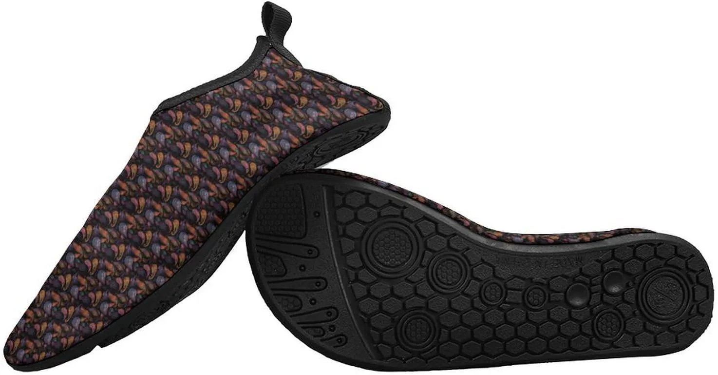 Galaxy Skies Paisley Men Women Water Shoes Quick-Dry Aqua Socks Barefoot Slip-on for Beach Swim Sport Surf Yoga Exercise