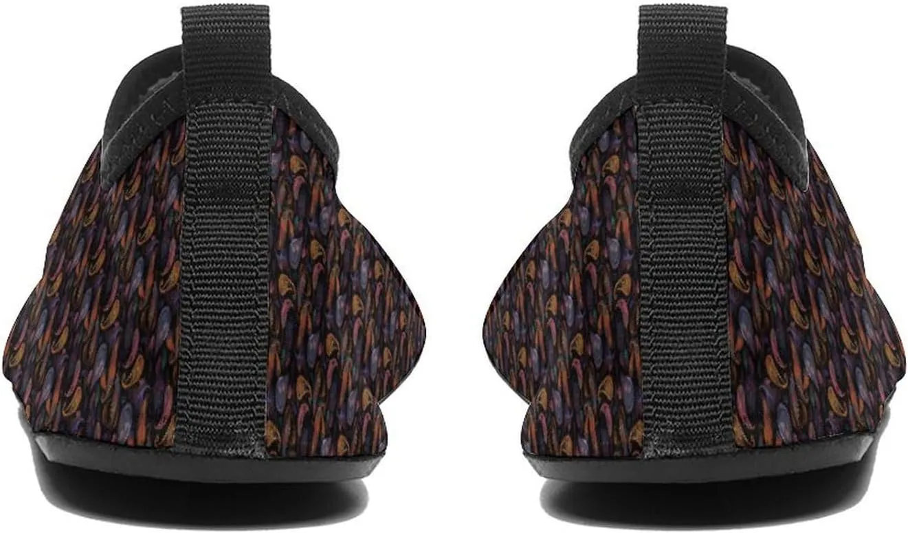 Galaxy Skies Paisley Men Women Water Shoes Quick-Dry Aqua Socks Barefoot Slip-on for Beach Swim Sport Surf Yoga Exercise