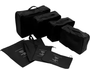 GALPADA 8pcs Travel Packing Cubes Waterproof Suitcase Organizers Compression Bags for Travel Mesh Storage Bag Set