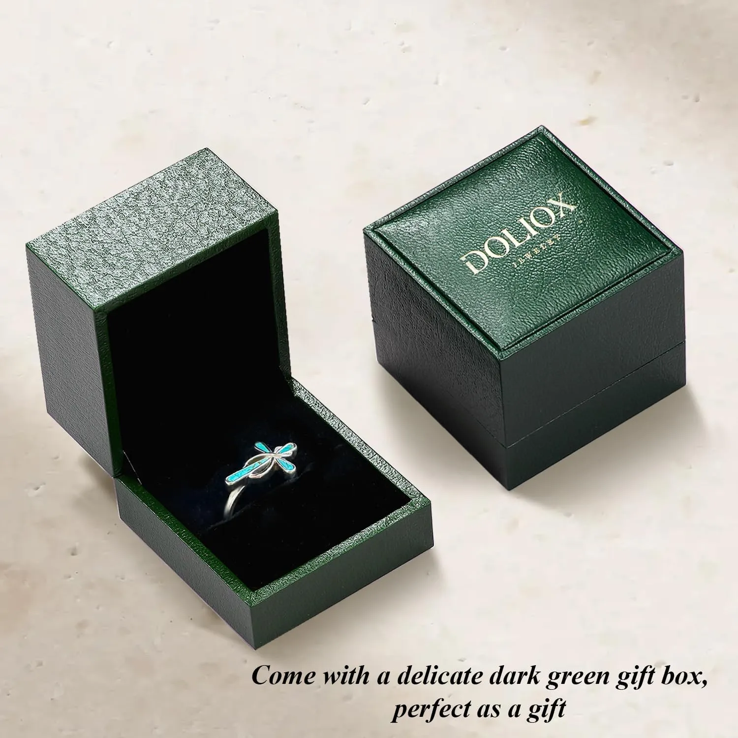 Genuine Turquoise Cross Rings for Women Infinity 925 Sterling Silver Gemstone Faith Ring Jewelry for Her
