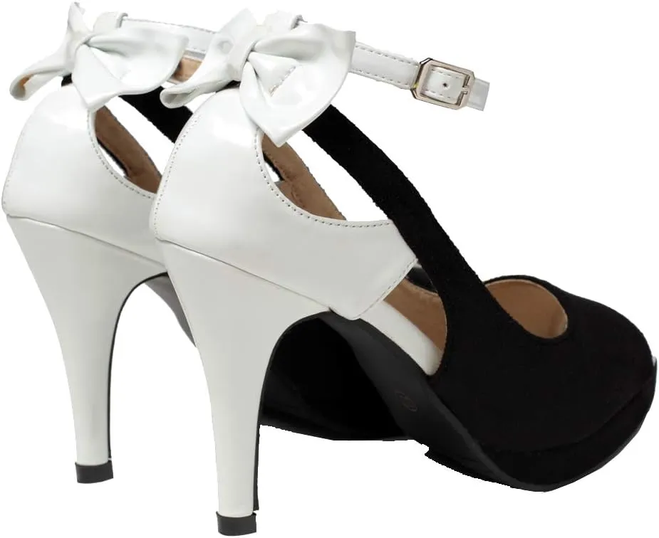 getmorebeauty Women's High Heels Shoes Ankle Straps Dress Heeled Sandals