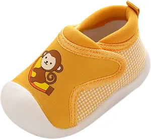 Girls Boys Leisure Shoes Cotton Cloth Prints Soft Bottom Breathable Slip On Sport Shoes Socks Shoes Girls Size 2 Shoes