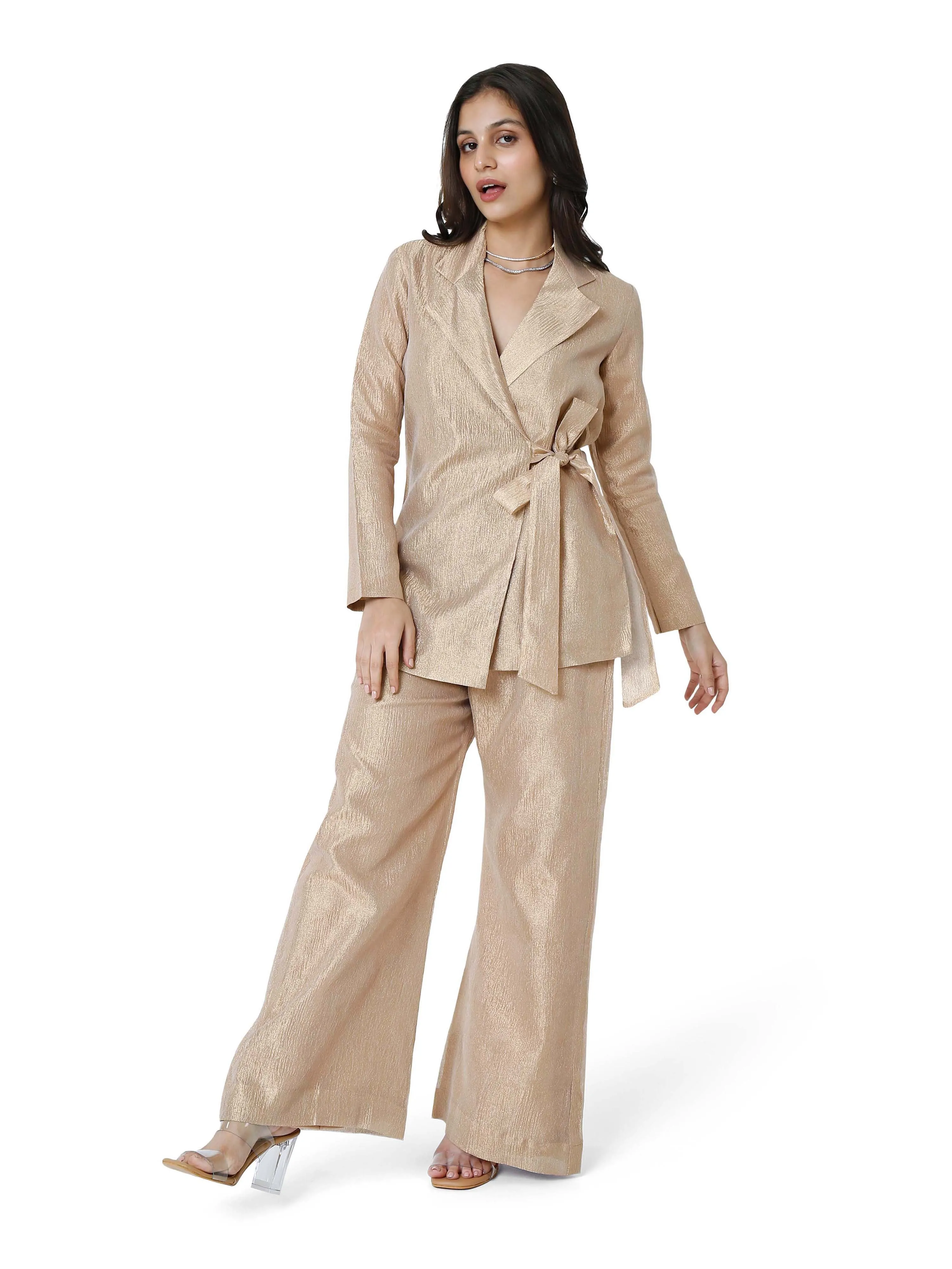 Gold Jacket and Pant