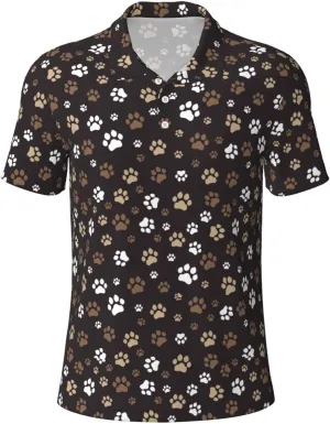 Golf Shirts for Men, Funny Golf Polo Moisture Wicking Dry Fit Short Sleeve