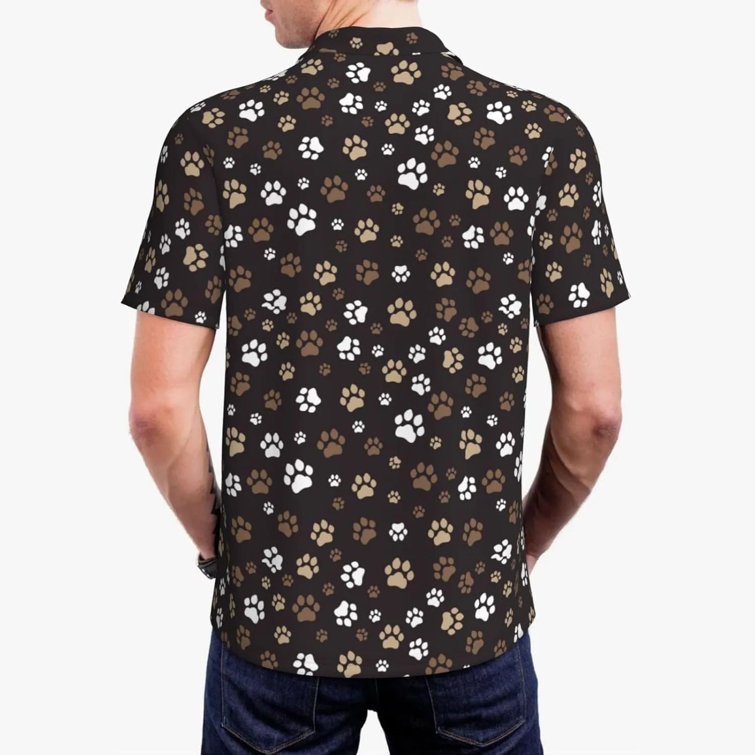 Golf Shirts for Men, Funny Golf Polo Moisture Wicking Dry Fit Short Sleeve