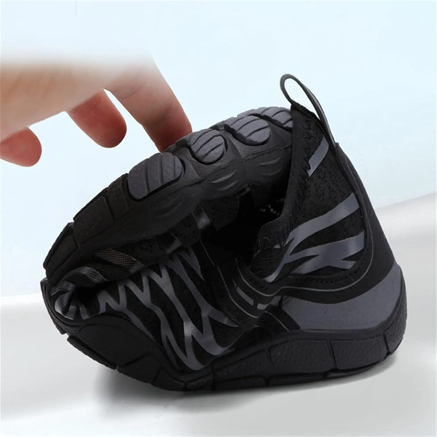 Hike Barefoot Shoes for Womens Mens Footwear, Pro Barefoot Shoes with Wide Toe Box Healthy & Non-Slip Breathable Footwear for Women Beach Surf Hiking Walking Shoes