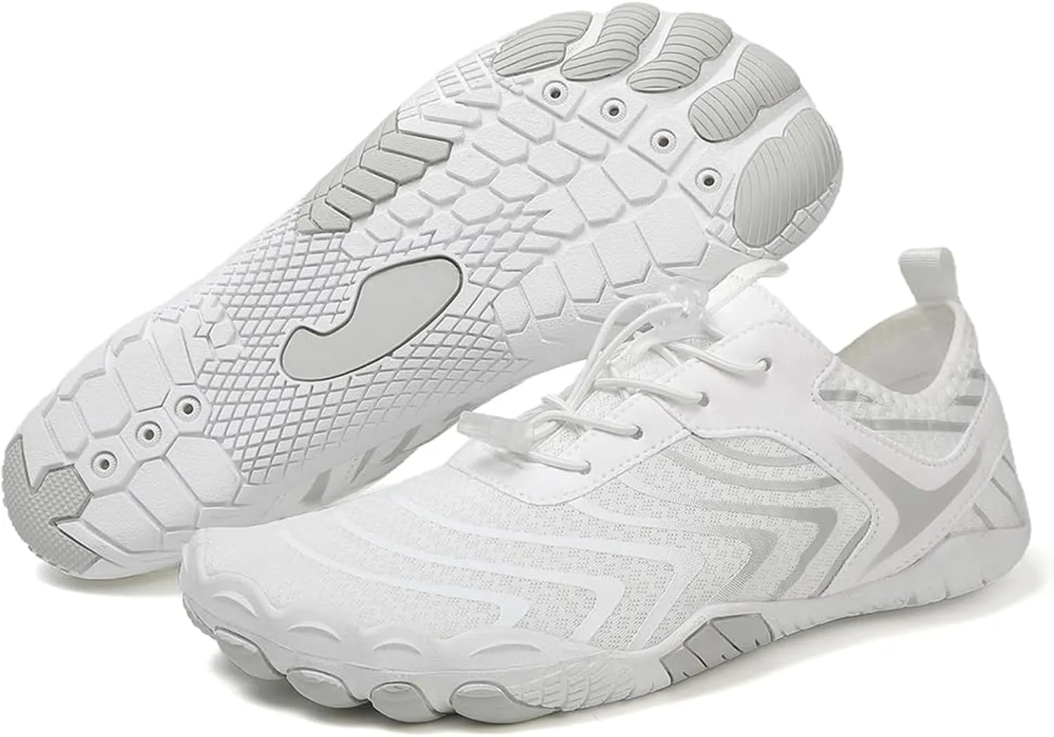Hike Barefoot Shoes Women Men Pro Barefoot Shoes Healthy & Non-Slip Lightweight Breathable Sneakers Unisex Quick Dry Zero Drop Trail Running Shoe with Wide Toe Box Sneakers