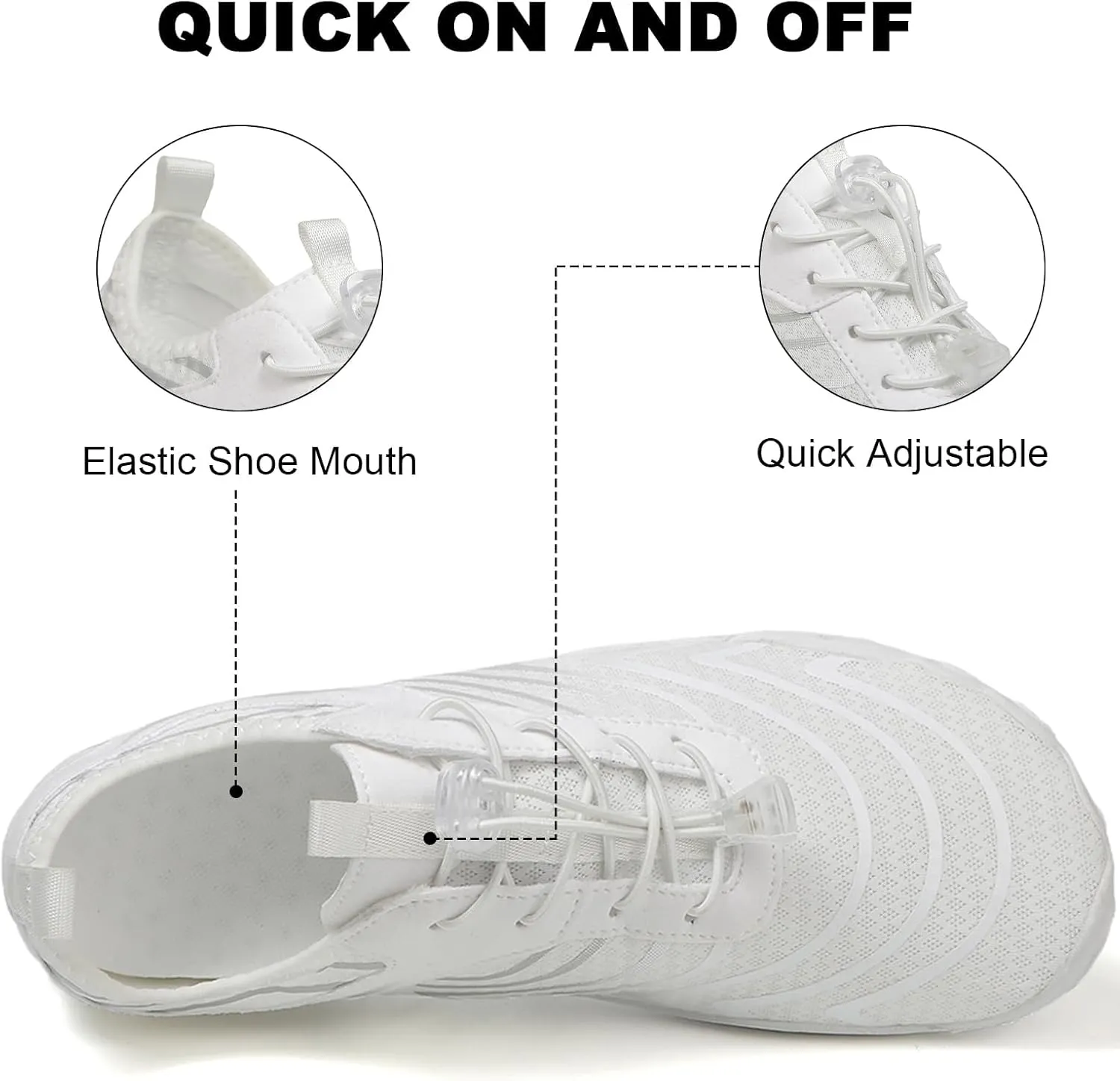 Hike Barefoot Shoes Women Men Pro Barefoot Shoes Healthy & Non-Slip Lightweight Breathable Sneakers Unisex Quick Dry Zero Drop Trail Running Shoe with Wide Toe Box Sneakers