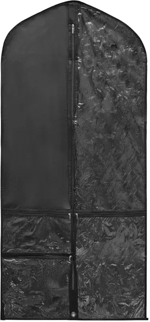 Home and Garden Parts Garment Bags for Dance Costumes 50x24 Inch Hanging Garment Bag Black #CN/251024/16563