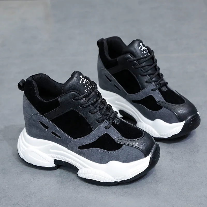 Jessie  Modische Damen-Sneaker mit Plateau und Chunky-Design