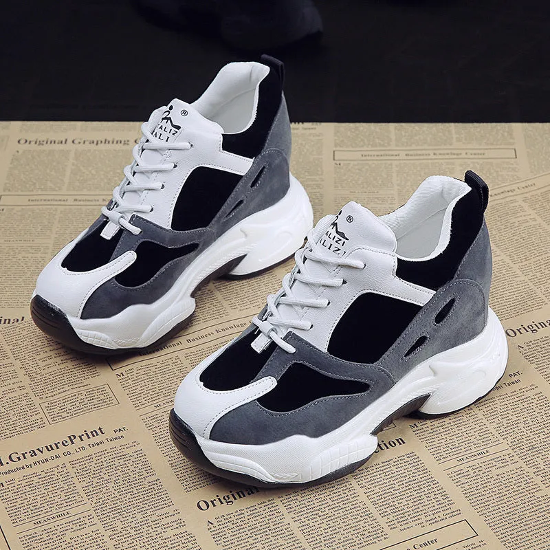 Jessie  Modische Damen-Sneaker mit Plateau und Chunky-Design