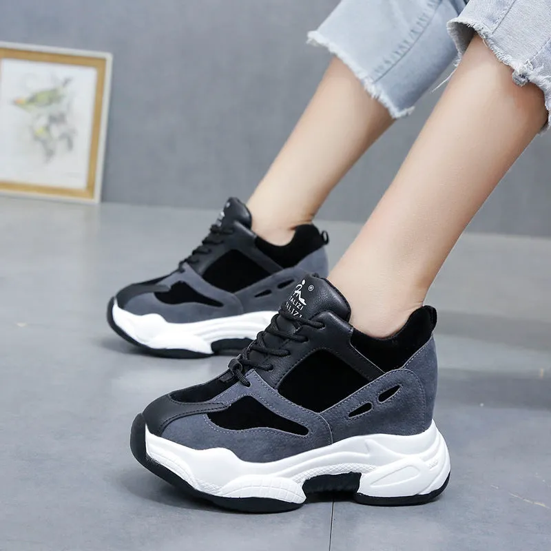 Jessie  Modische Damen-Sneaker mit Plateau und Chunky-Design