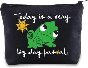 JNIAP Pascal Makeup Bag Lover Gifts Today Is a Very Big Day Zipper Pouch (Very Big Day black mb)