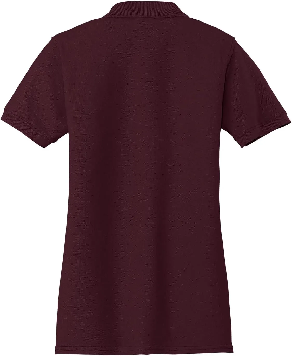 JustBlanks Womens Polo Shirt Short Sleeve Polo Shirts  Regular Fit Pique Polo Shirts for Women 4-Button Polo Tee