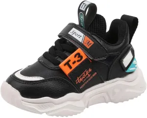 Kids Boys Girls Tennis Shoes Running Slip On Sneakers Lightweight Breathable Athletic Gym Sports Jogging Shoes