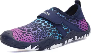 Kids Hike Barefoot Shoes Girls Boys Footwear Barefoot Shoes Quick Dry Sneakers Healthy Non-Slip Trail Running Shoes Lightweight Breathable Athletic Sports Hiking Shoes