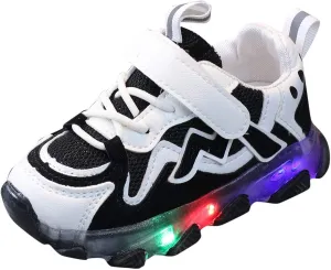 Kids Mesh Running Led Light Luminous Sport Shoes Baby Children Girls Baby Shoes Toddler Slippers Girl