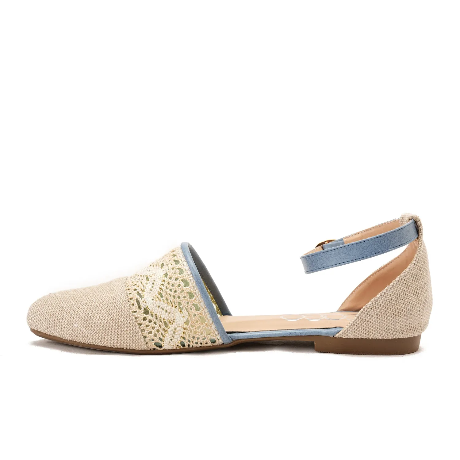 Knitted sandal