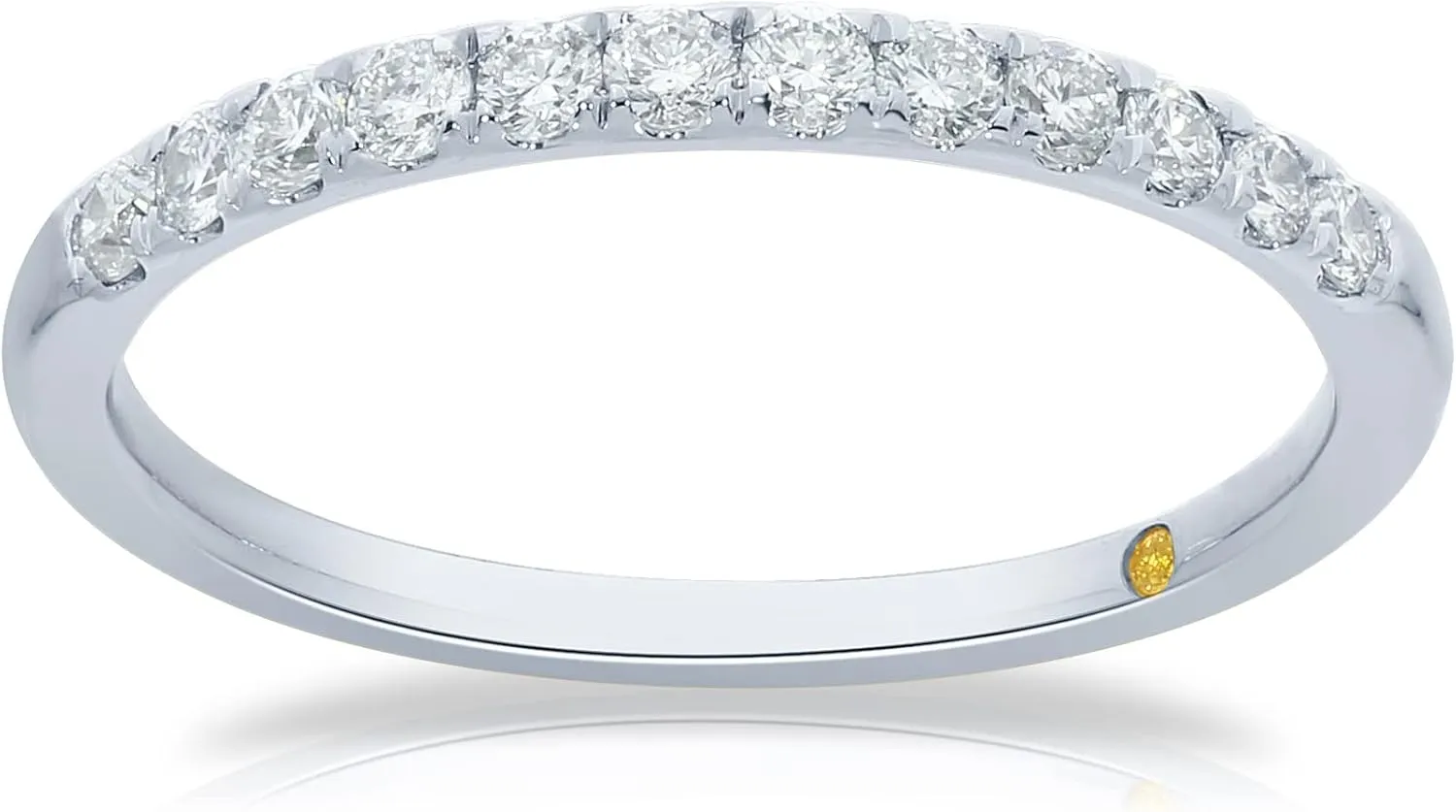 Lab Grown Diamond Wedding & Anniversary Bands for Women | 10K Yellow, White & Rose Gold Certified Diamond Rings, 1/10-1/2 Carat