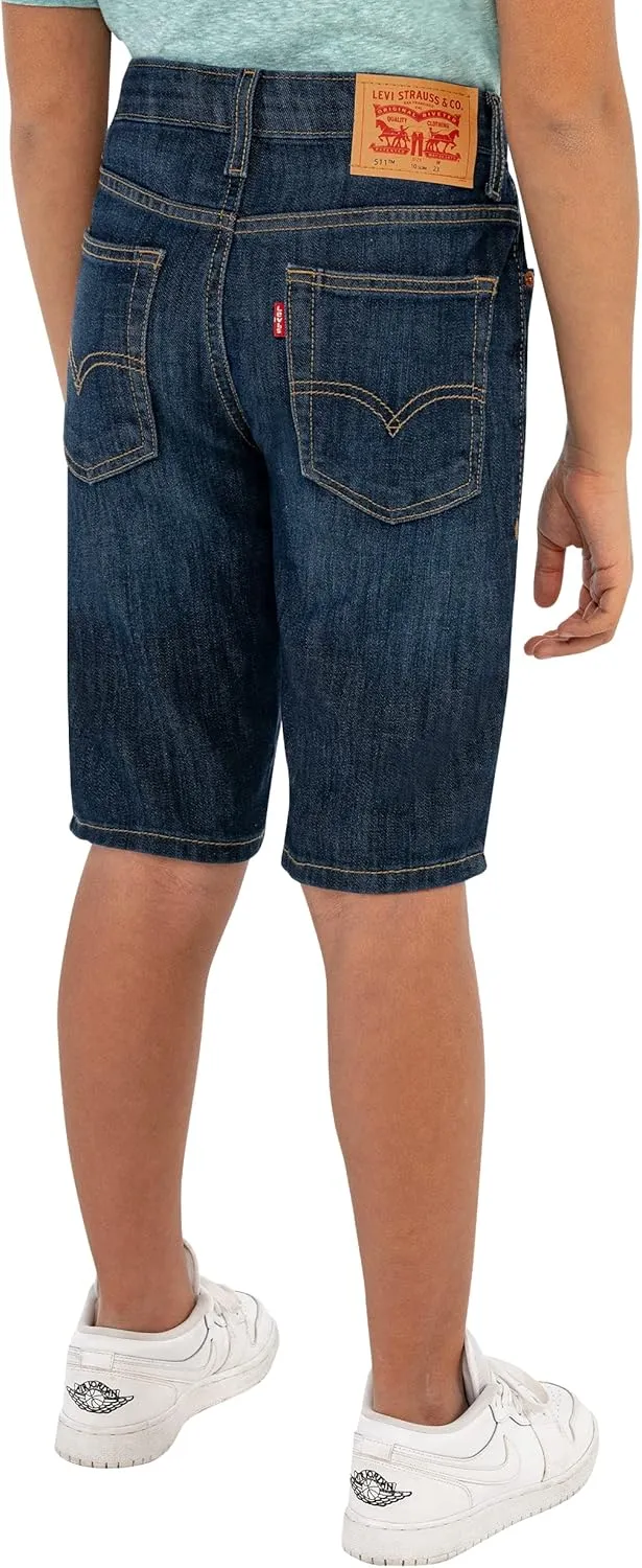 Levi's Boys' 511 Slim Fit Denim Shorts