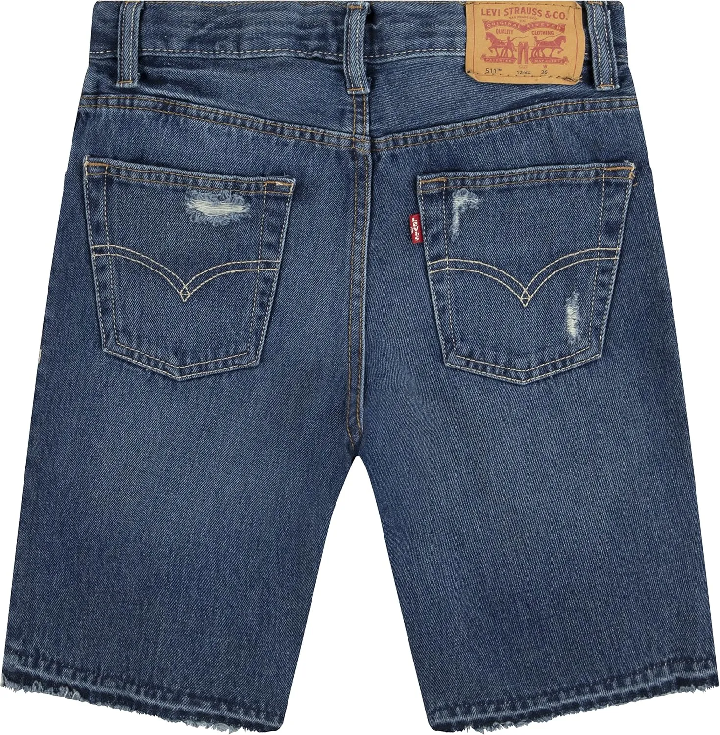 Levi's Boys' 511 Slim Fit Denim Shorts