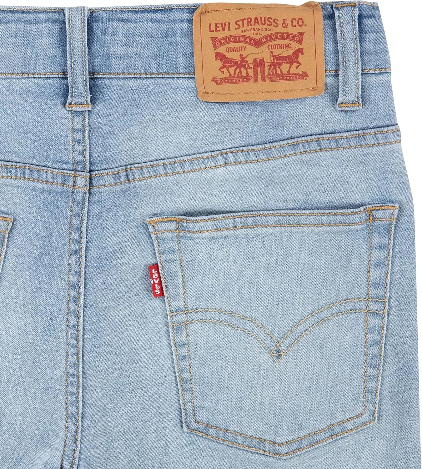 Levi's Boys' 511 Slim Fit Denim Shorts