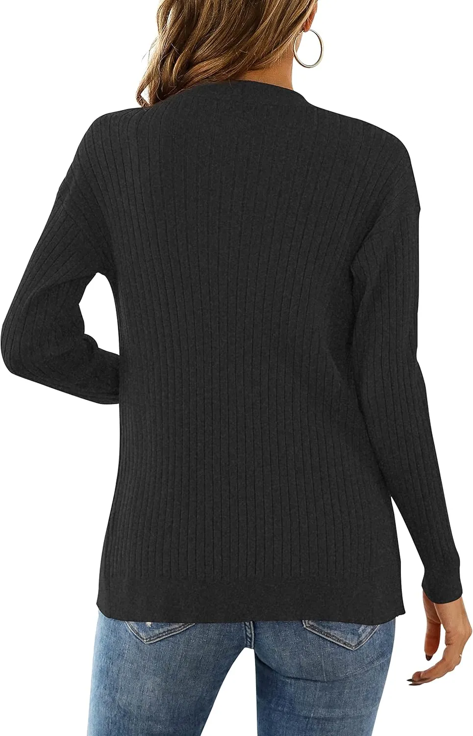 LIENRIDY Women's Knit Cardigan Long Sleeve Button Down Sweater Lightweight Cardigans, S-XL