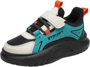 Lightweight Running Sneakers Kids Boys Flat Platform Breathable Tennis Shoes Outdoor Water Shoes for Boys Size 13