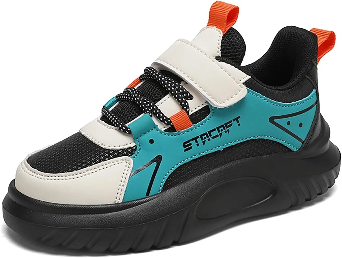 Lightweight Running Sneakers Kids Boys Flat Platform Breathable Tennis Shoes Outdoor Water Shoes for Boys Size 13